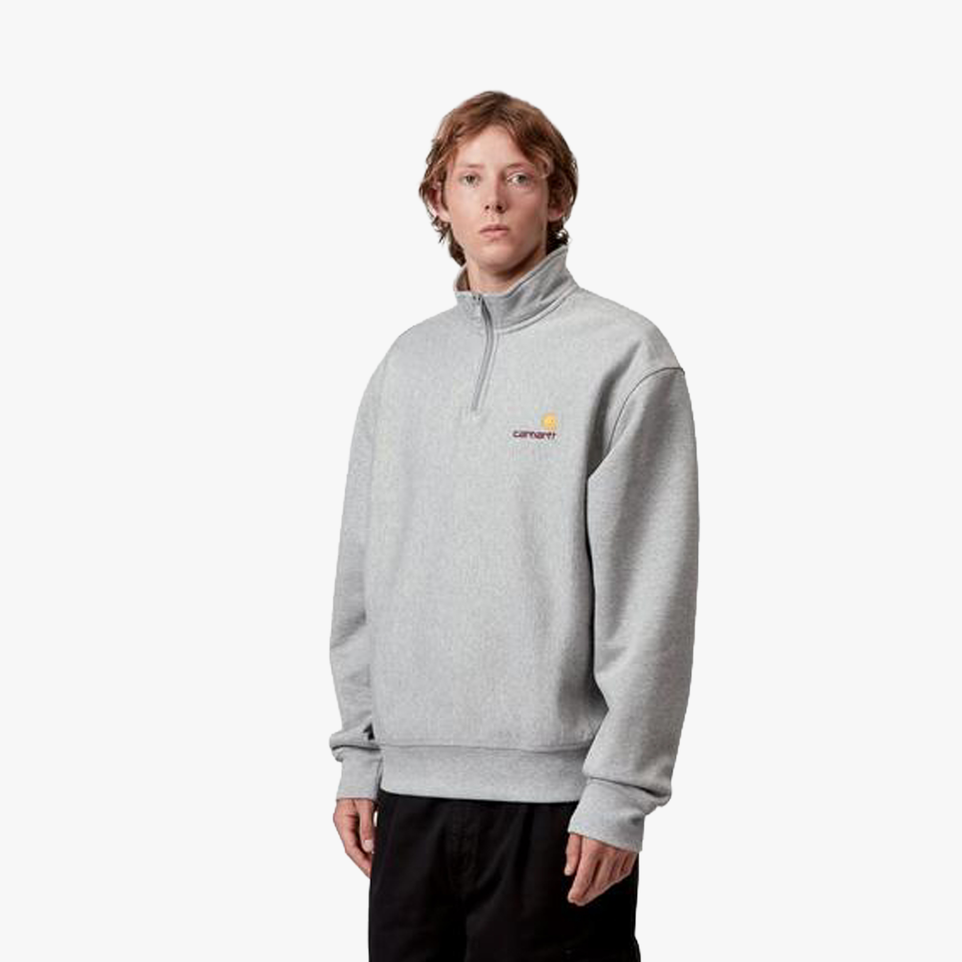 Carhartt WIP Half Zip American Script