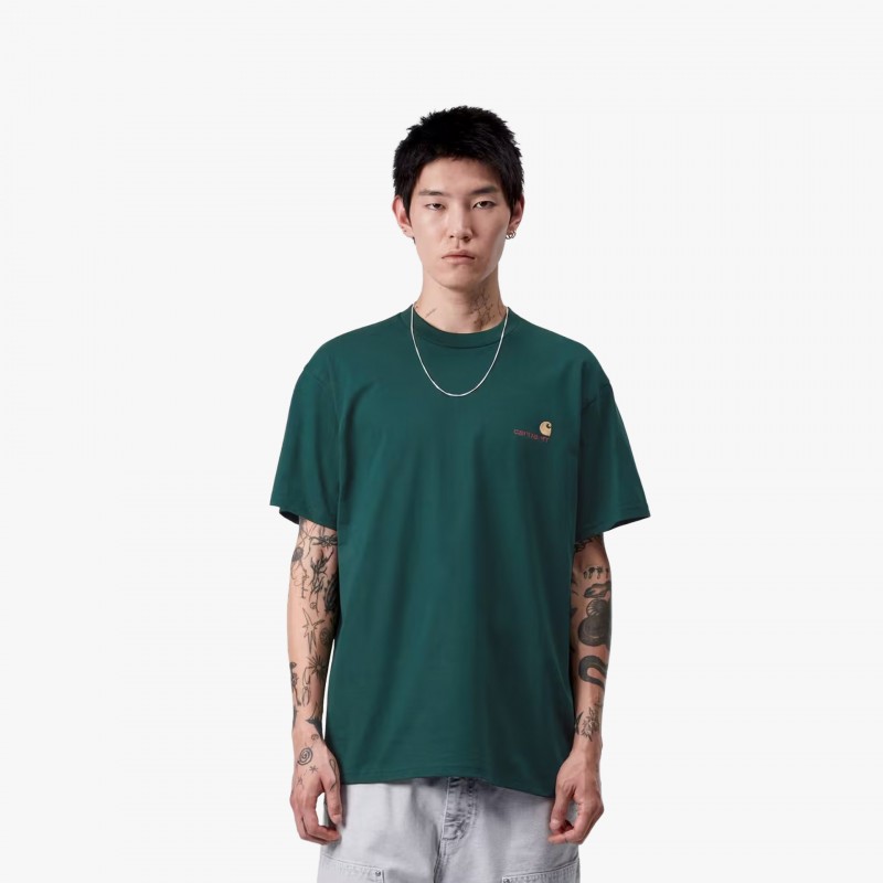 Carhartt WIP American Script - I029956 05A XX - Fuxia, Urban Tribes United