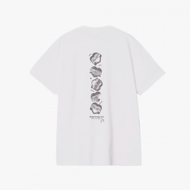 Carhartt WIP S/S Garble - I036007 02 XX - Fuxia, Urban Tribes United