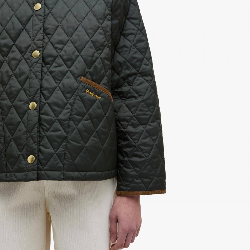 Barbour Icons Cropped Liddesdale Barbour Icons Cropped Liddesdale - LQU1851OL71H - Fuxia, Urban Tribes United