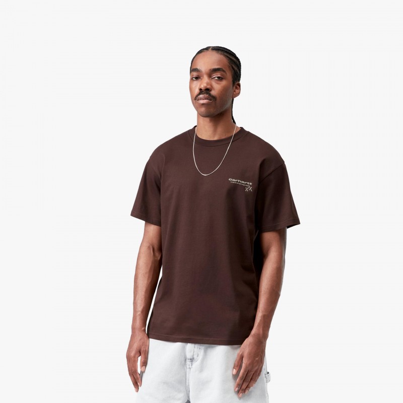 Carhartt WIP S/S Garble - I036007 33H XX - Fuxia, Urban Tribes United