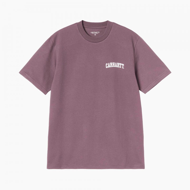 Carhartt WIP S/S University Script - I036110 3BS XX - Fuxia, Urban Tribes United