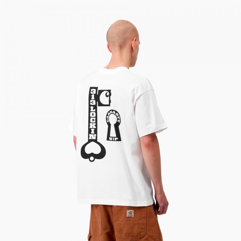 Carhartt WIP S/S Locked - I036230 02 XX - Fuxia, Urban Tribes United