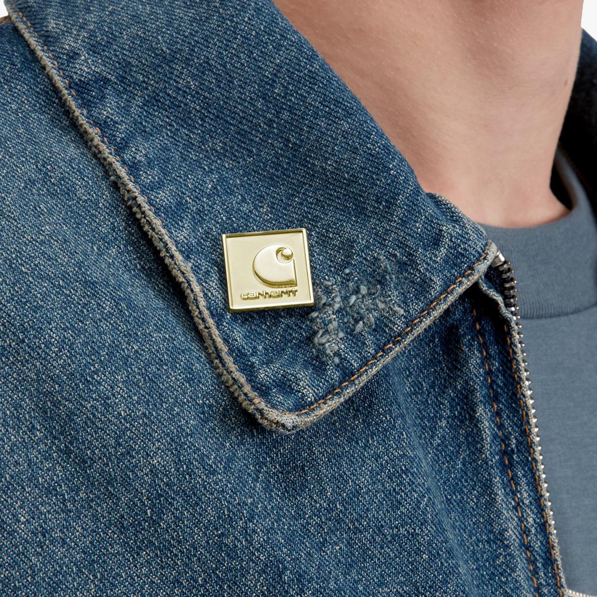 Carhartt Square Label Pin Zinc Alloy