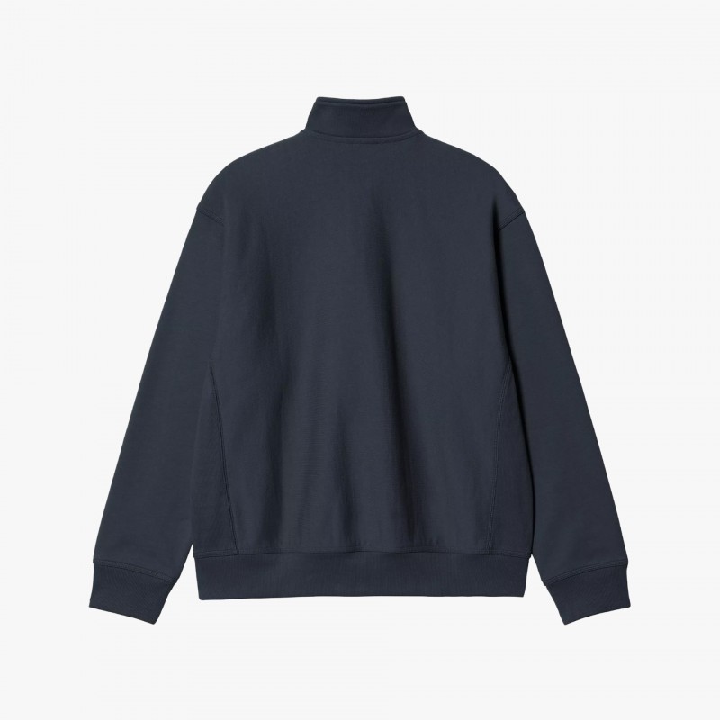 Carhartt WIP Half Zip American Script - I027014 J0 XX - Fuxia, Urban Tribes United
