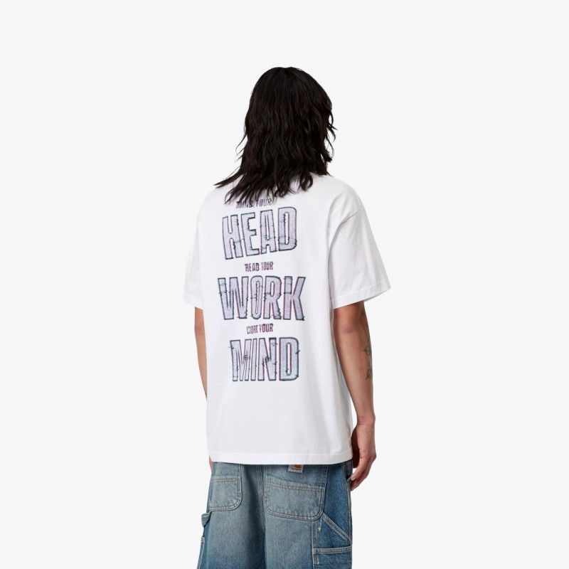 Carhartt WIP S/S Mind Your Head - I036000 02 XX - Fuxia, Urban Tribes United