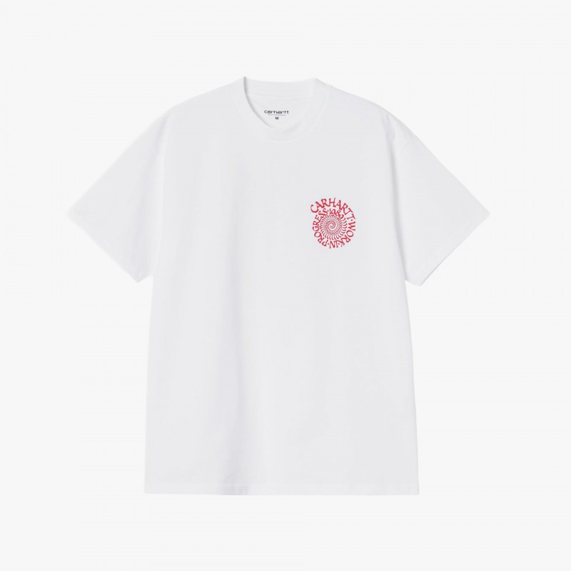 Carhartt WIP S/S Spirals - I036264 02 XX - Fuxia, Urban Tribes United