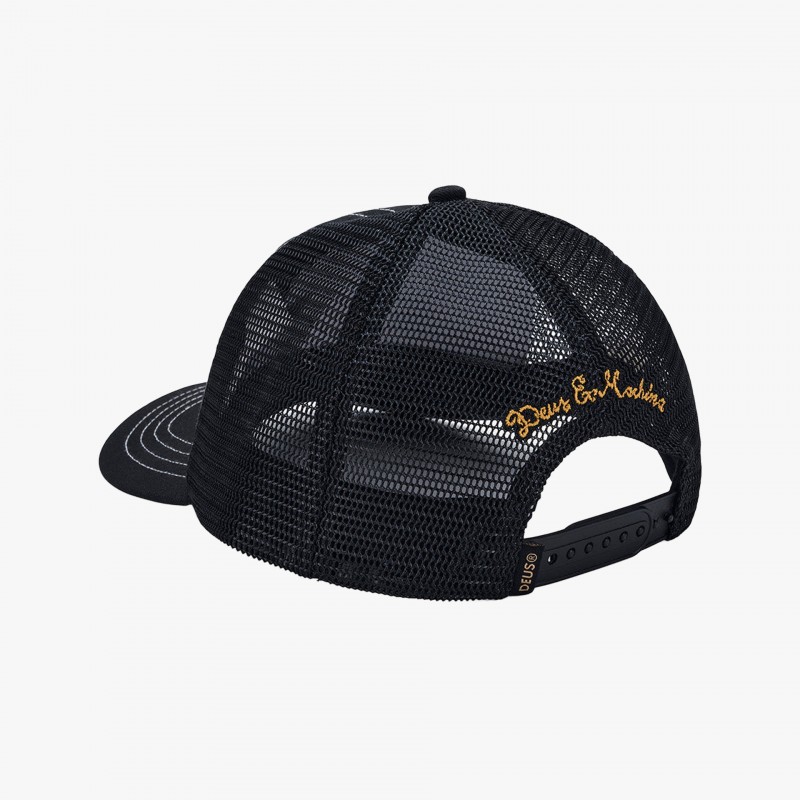 Deus Ex Machina Pill Trucker - D261MHA332 BLK - Fuxia, Urban Tribes United