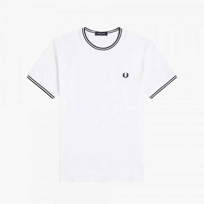 Fred Perry Twin Tipped - M1588V 100 - Fuxia, Urban Tribes United