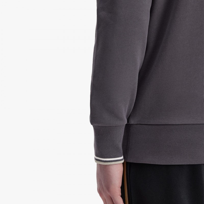 Fred Perry Half Zip - M3574 87A - Fuxia, Urban Tribes United