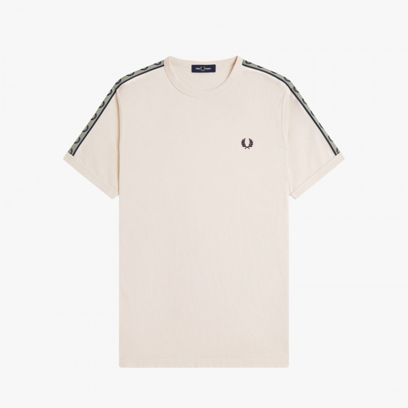 Fred Perry Contrast Tape Ringer - M4613 28B - Fuxia, Urban Tribes United