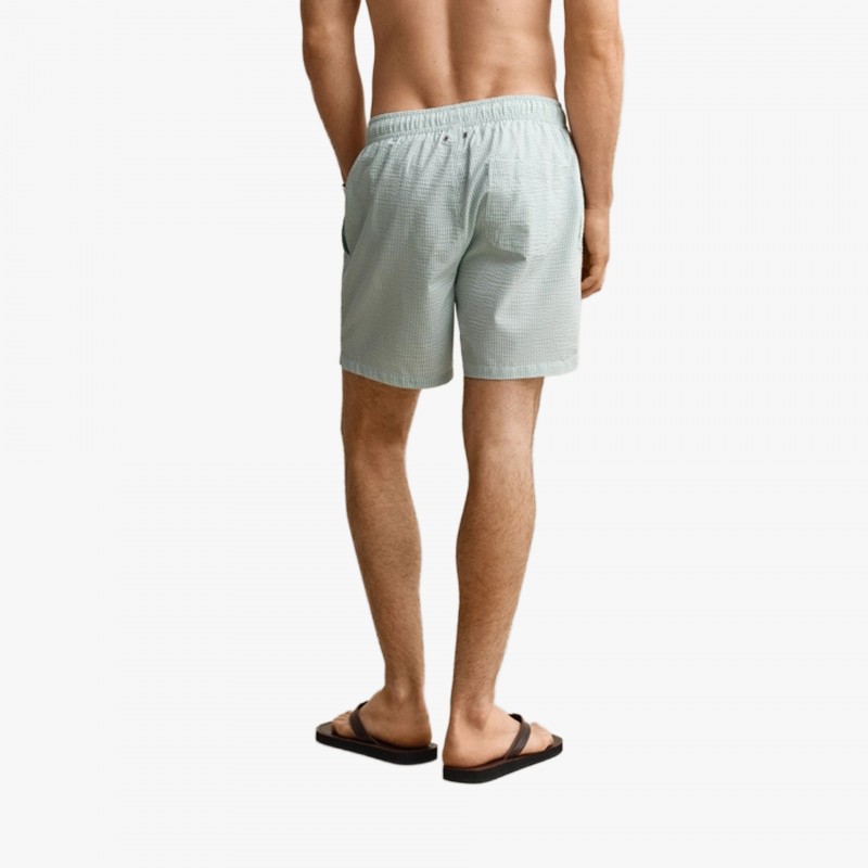 Gant STRIPED SEERSUCKER SWIM - 922616001 323 - Fuxia, Urban Tribes United