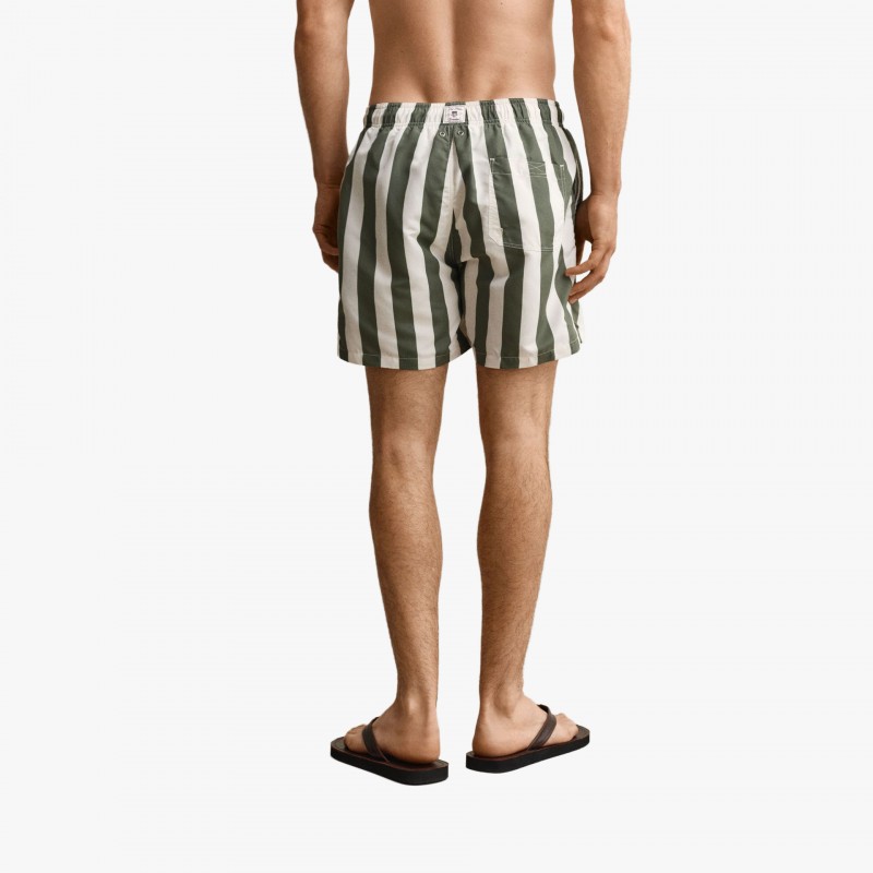 Gant BLOCK STRIPED SWIM - 922616005 379 - Fuxia, Urban Tribes United