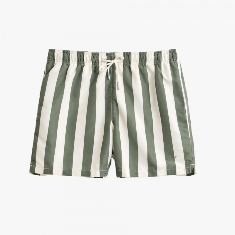 Gant BLOCK STRIPED SWIM - 922616005 379 - Fuxia, Urban Tribes United