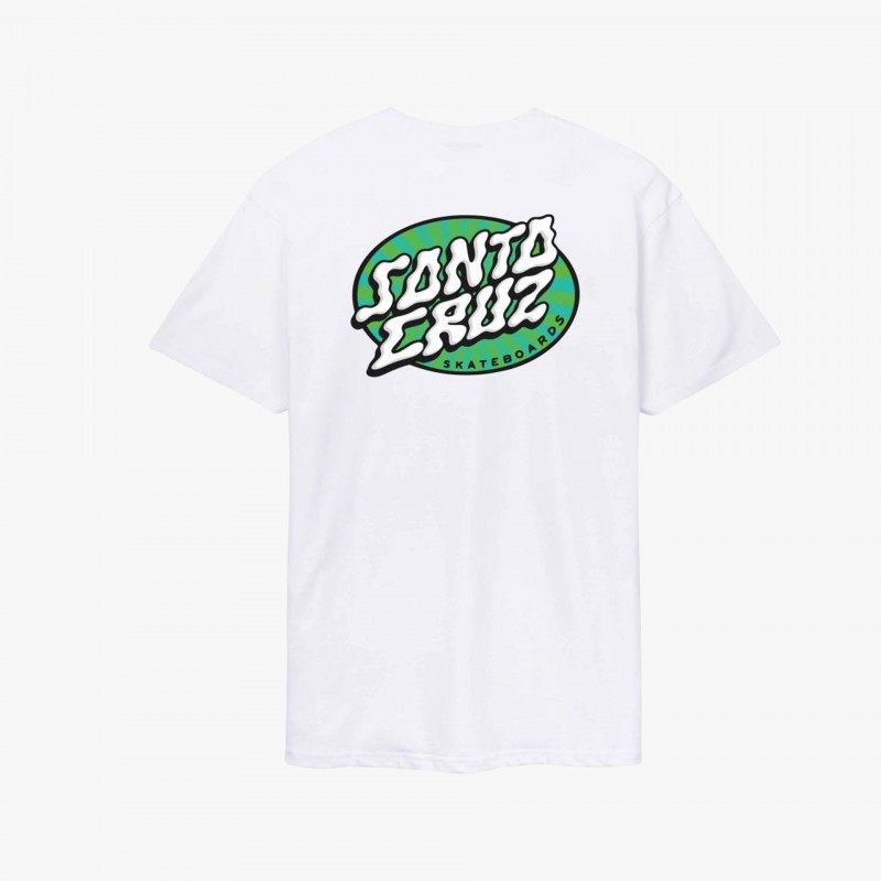 Santa Cruz Vertigo Dot - SCA TEE 13341 - Fuxia, Urban Tribes United