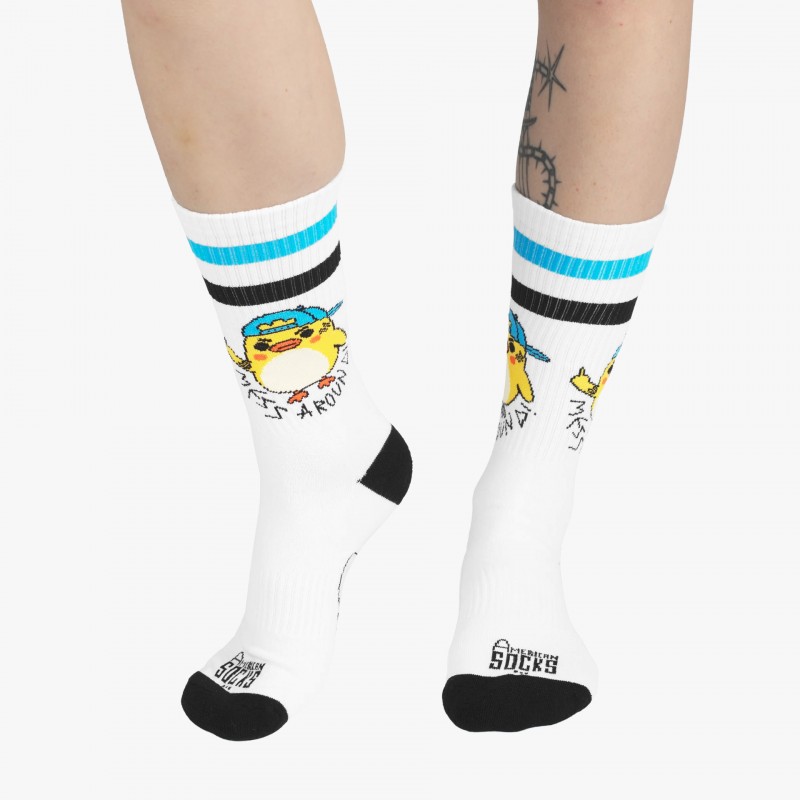 American Socks Mess Around - AS558 - Fuxia, Urban Tribes United