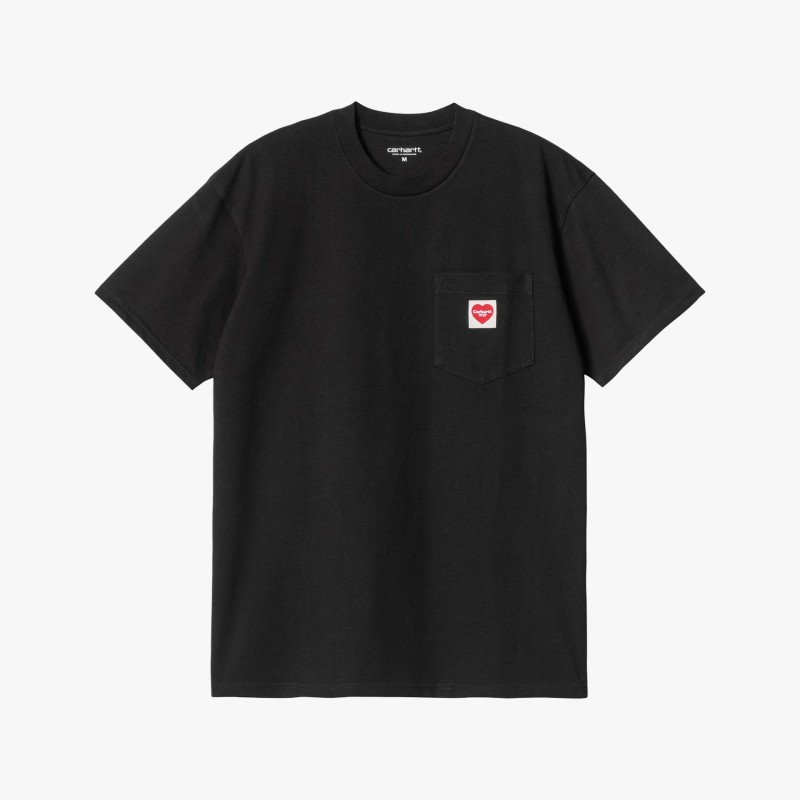 Carhartt WIP S/S Pocket Heart Carhartt WIP S/S Pocket Heart - I032128 1V2 XX - Fuxia, Urban Tribes United
