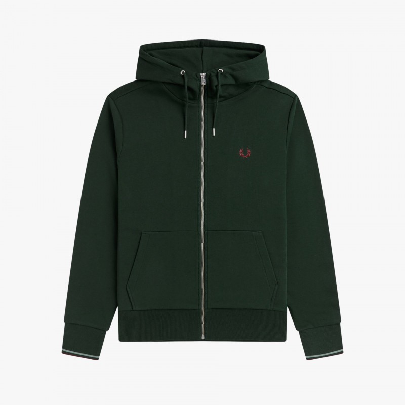 Fred Perry Zip Through - J7536 85A - Fuxia, Urban Tribes United