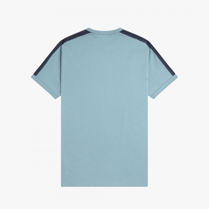Fred Perry Mesh Taped Ringer - M1732 Z20 - Fuxia, Urban Tribes United