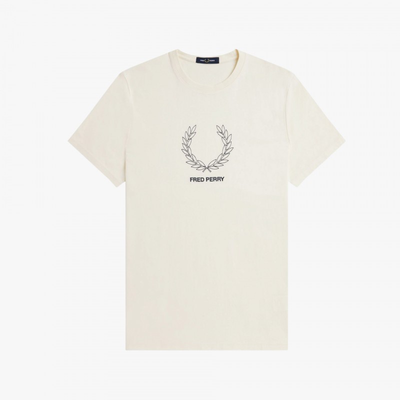 Fred Perry Outline Laurel Wreath - M1775 560 - Fuxia, Urban Tribes United