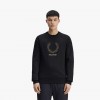 Fred Perry Outline Laurel Wreath Fred Perry Outline Laurel Wreath