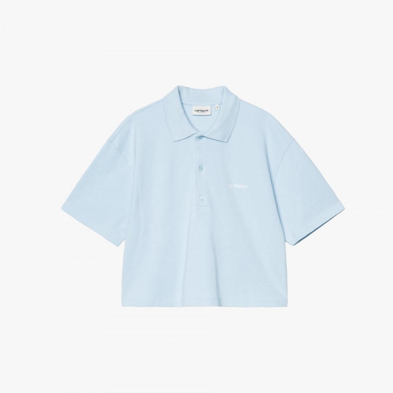 Carhartt W S/S Carhartt Script - I034553 3M3 XX - Fuxia, Urban Tribes United