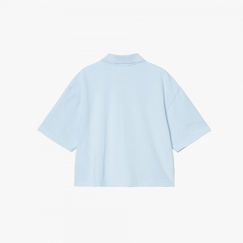 Carhartt W S/S Carhartt Script - I034553 3M3 XX - Fuxia, Urban Tribes United