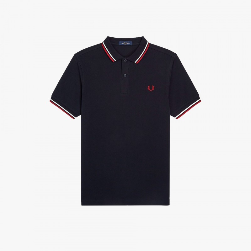 Fred Perry Slim Fit Twin Fred Perry Slim Fit Twin - M3600 T55 - Fuxia, Urban Tribes United