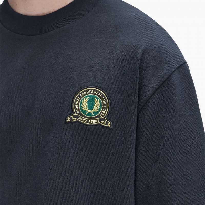 Fred Perry Tennis Badge - M1312 608 - Fuxia, Urban Tribes United