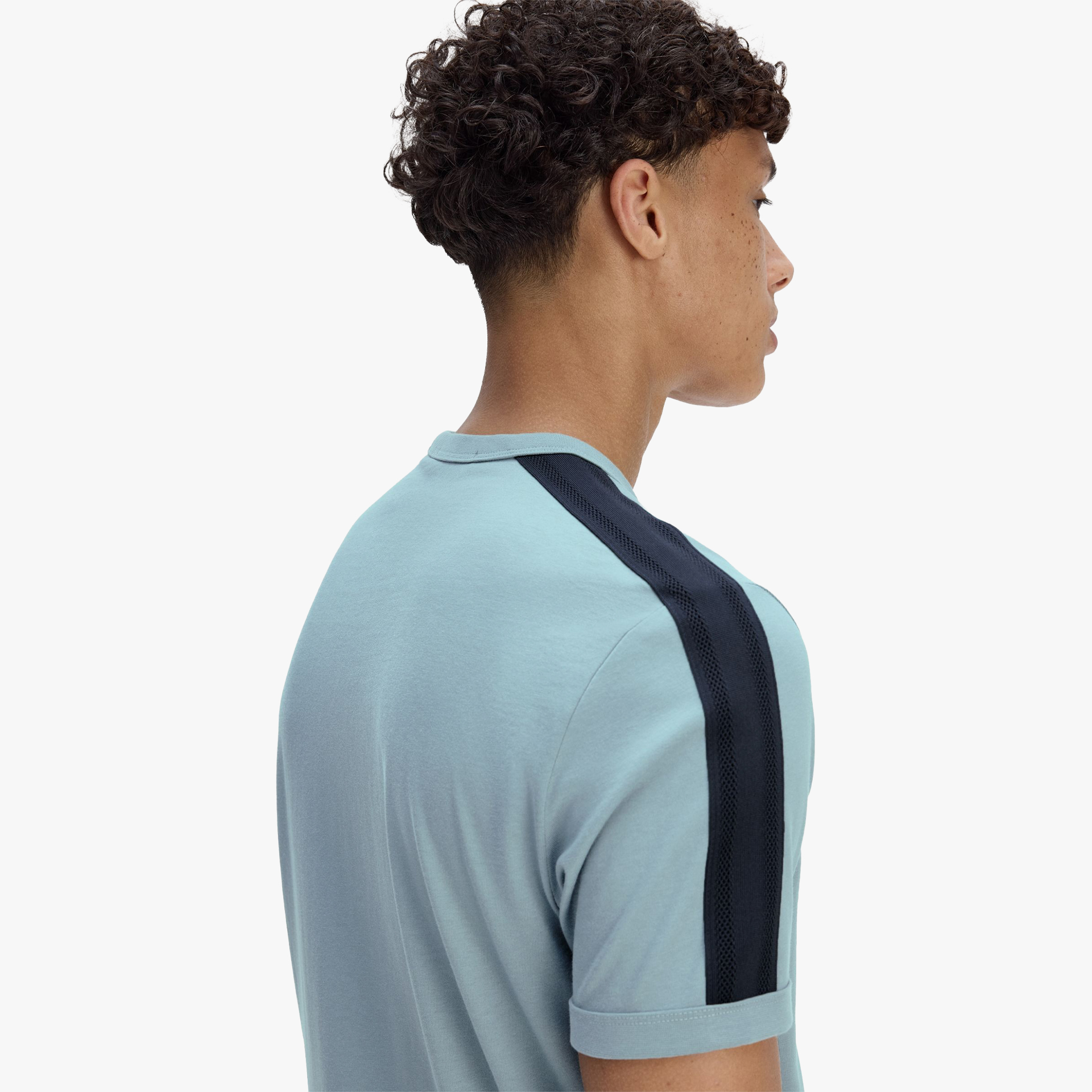 Fred Perry Mesh Taped Ringer