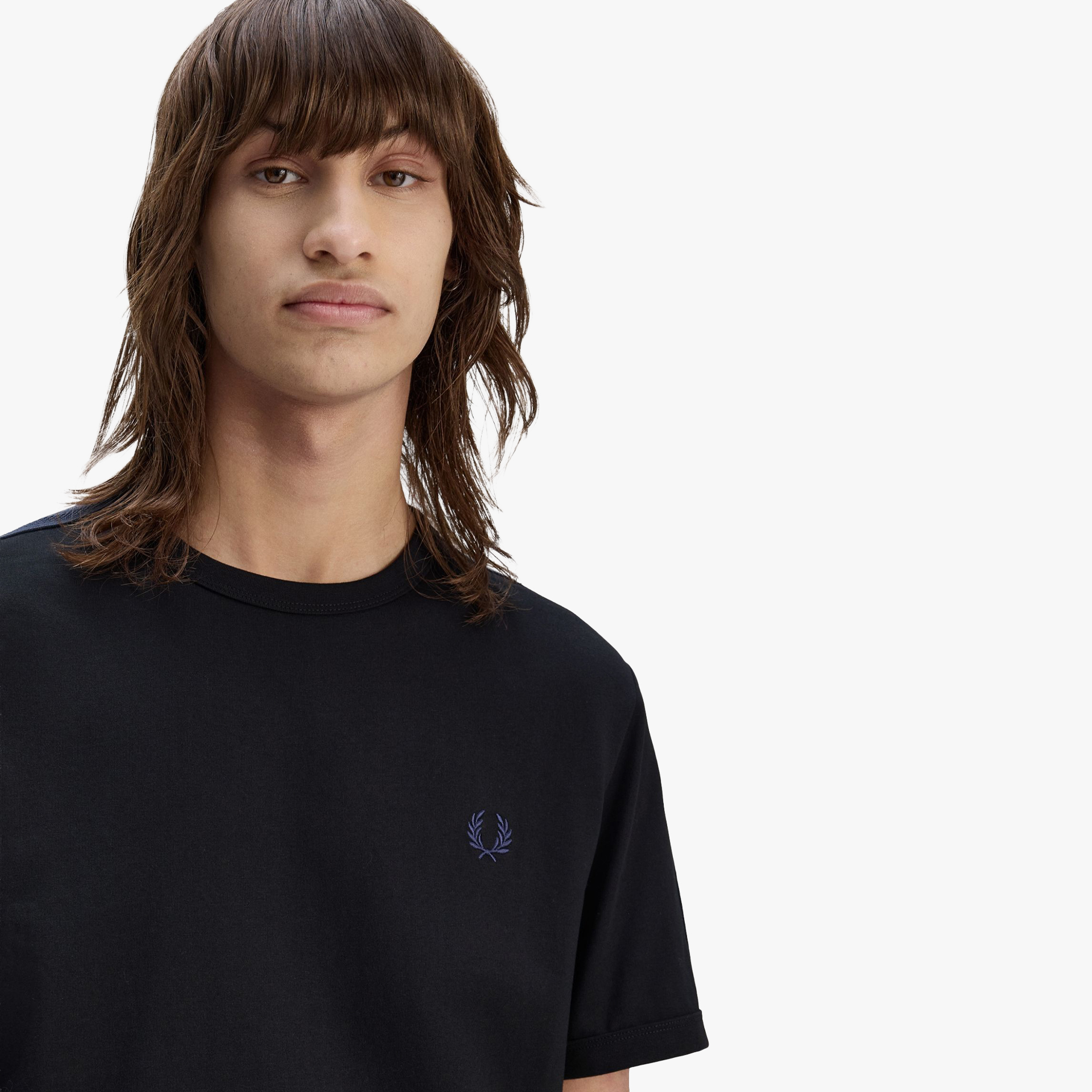 Fred Perry Mesh Taped Ringer