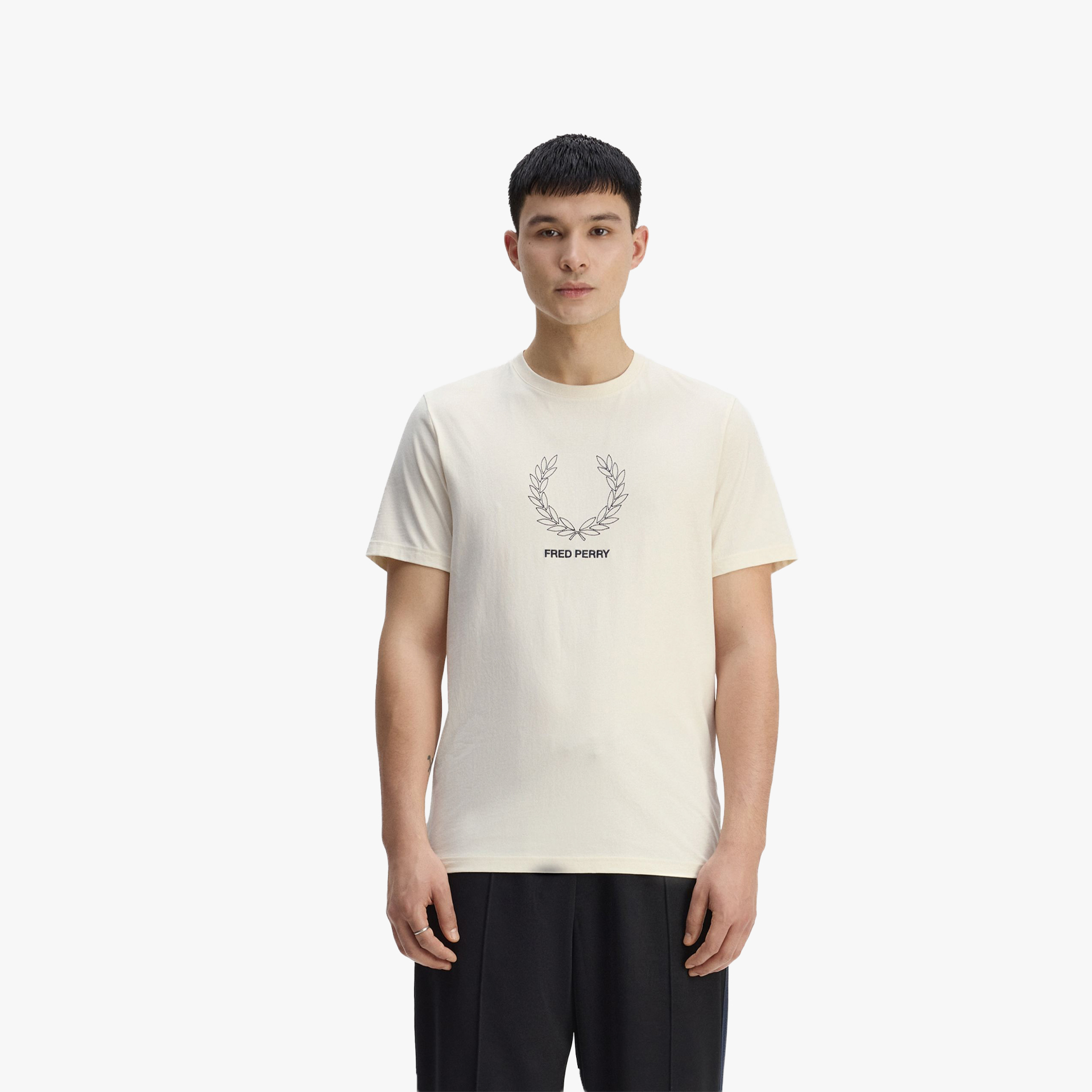 Fred Perry Outline Laurel Wreath