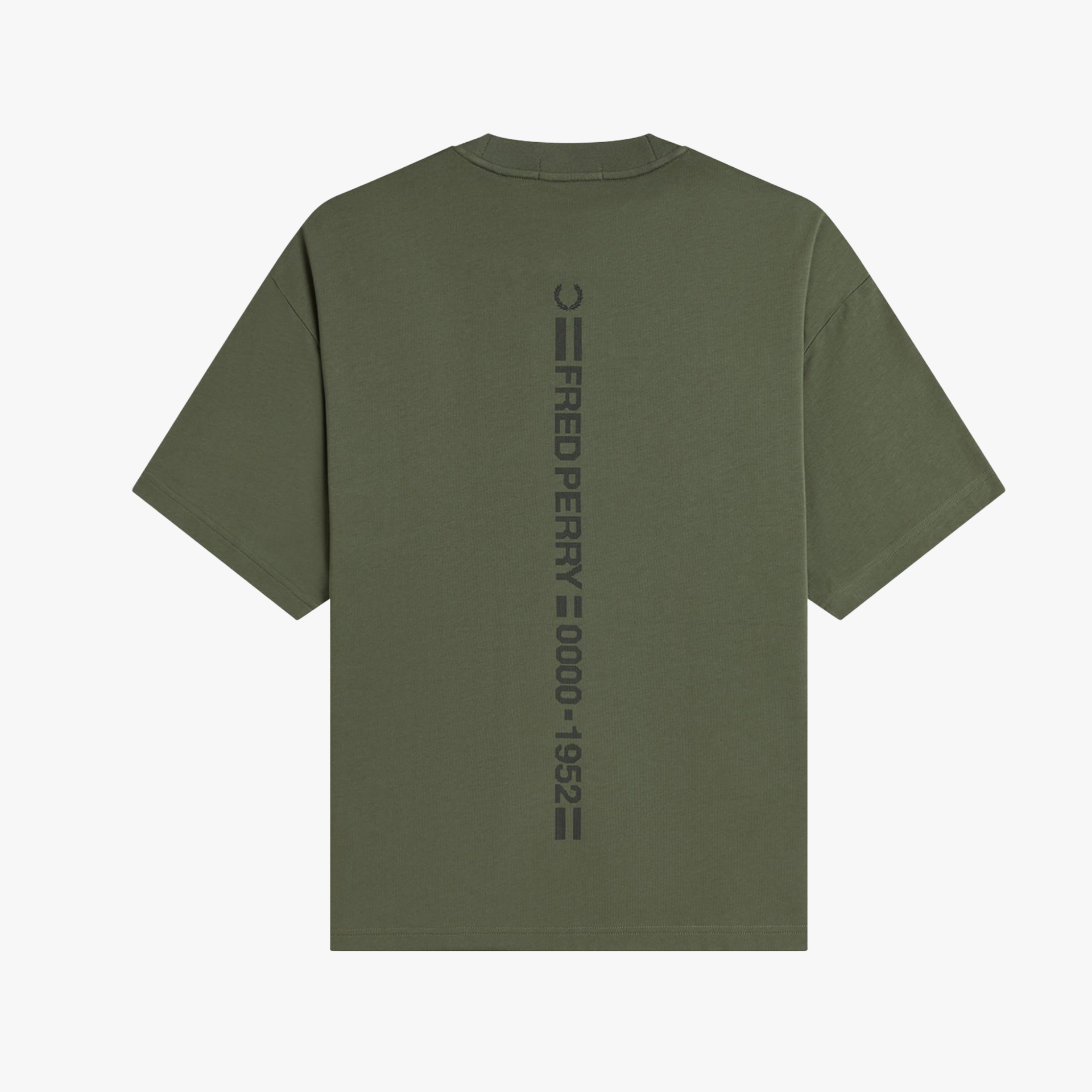 Fred Perry Glitch Graphic