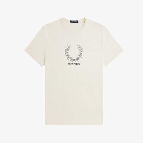 Fred Perry Outline Laurel Wreath