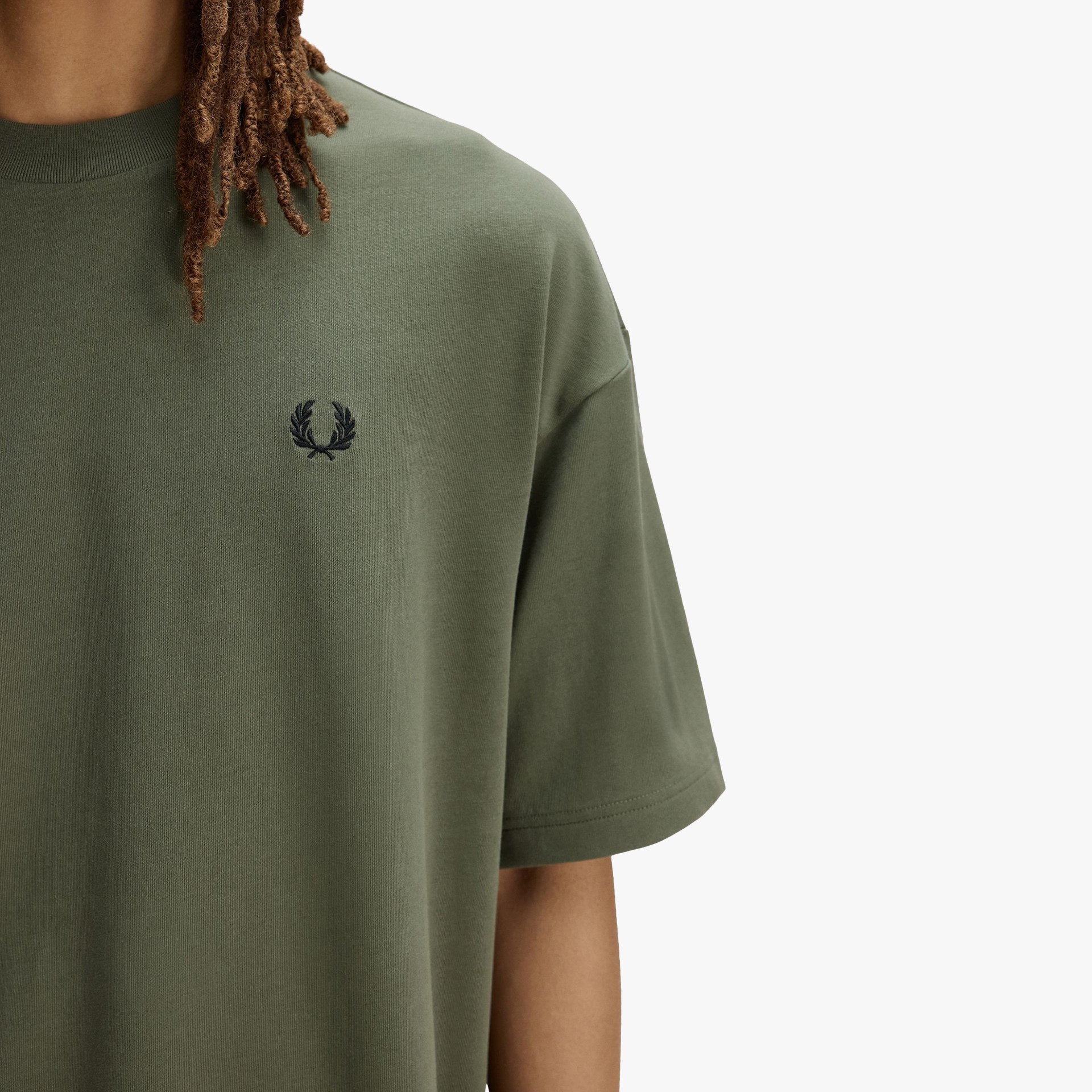 Fred Perry Glitch Graphic