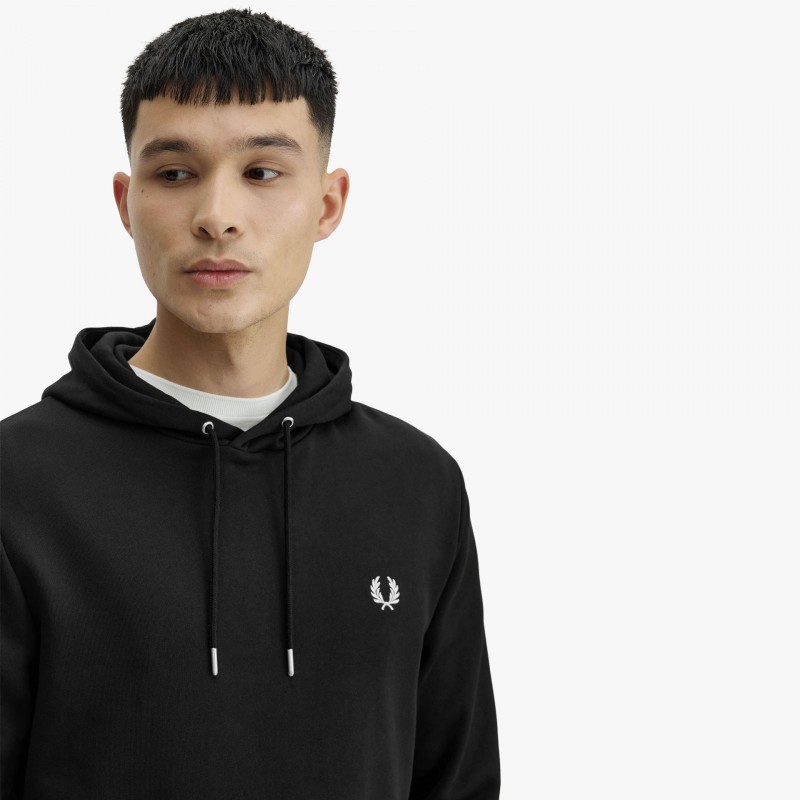 Fred Perry Tipped Hooded - M2643 102 - Fuxia, Urban Tribes United