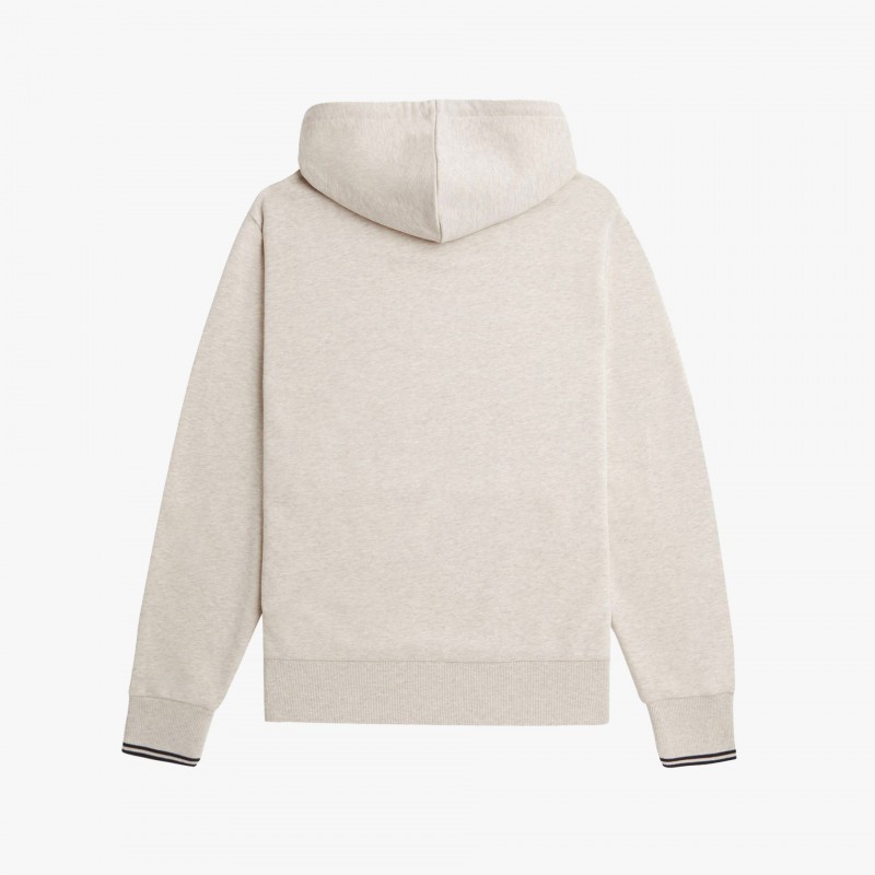 Fred Perry Tipped Hooded - M2643 W50 - Fuxia, Urban Tribes United