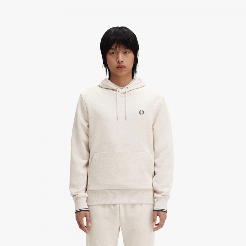 Fred Perry Tipped Hooded - M2643 W50 - Fuxia, Urban Tribes United
