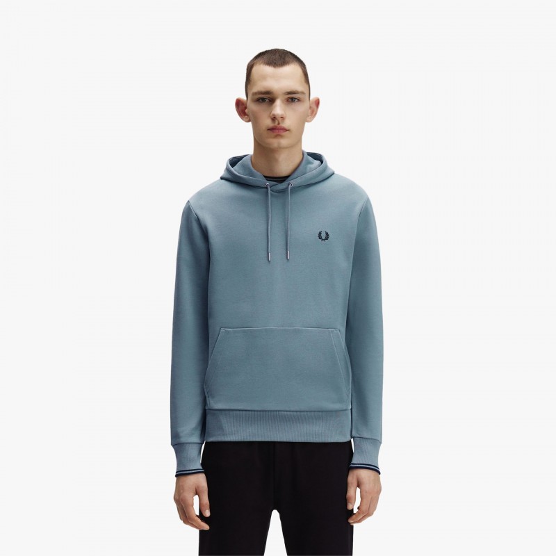 Fred Perry Tipped Hooded - M2643 Z56 - Fuxia, Urban Tribes United