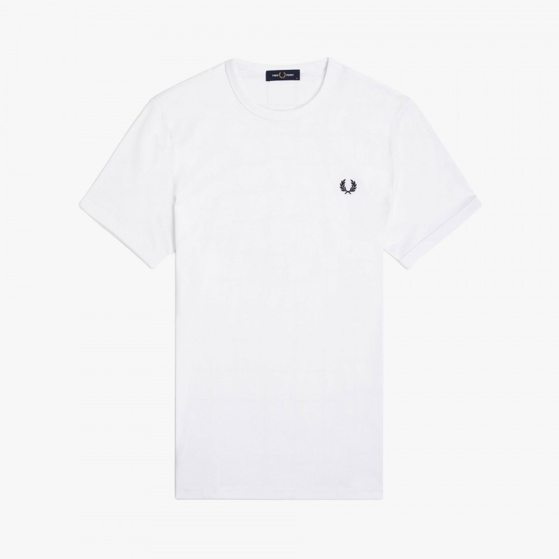 Fred Perry Ringer - M3519 100 - Fuxia, Urban Tribes United