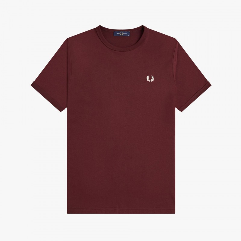 Fred Perry Ringer - M3519 K22 - Fuxia, Urban Tribes United