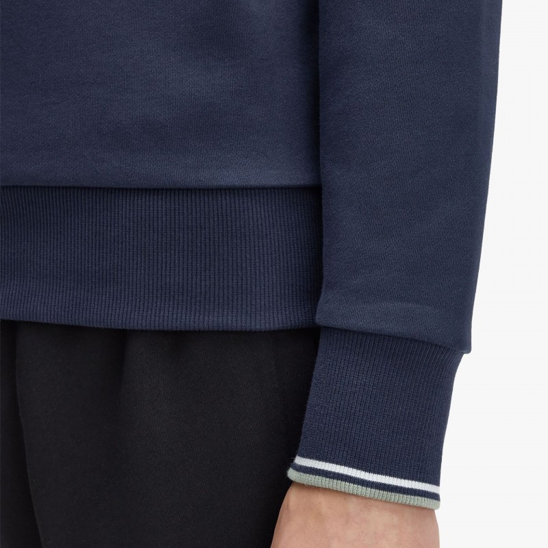 Fred Perry Half Zip - M3574 Z47 - Fuxia, Urban Tribes United