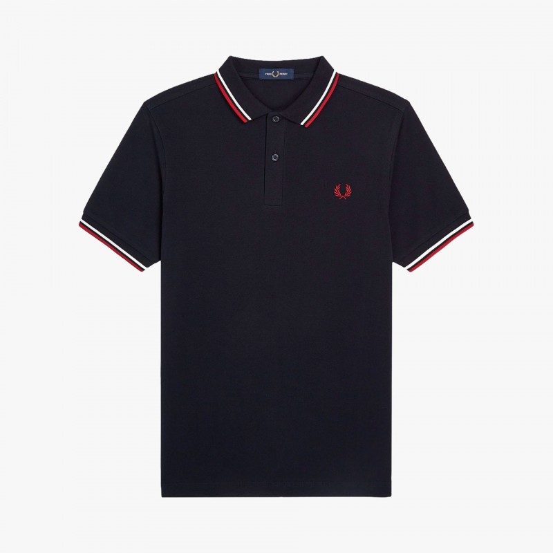 Fred Perry Slim Fit Twin Fred Perry Slim Fit Twin - M3600 T55 - Fuxia, Urban Tribes United