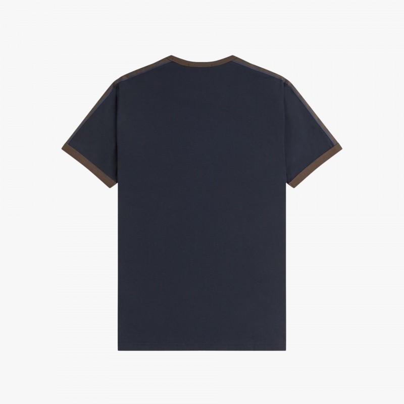 Fred Perry Contrast Tape Ringer Fred Perry Contrast Tape Ringer - M4613 40A - Fuxia, Urban Tribes United