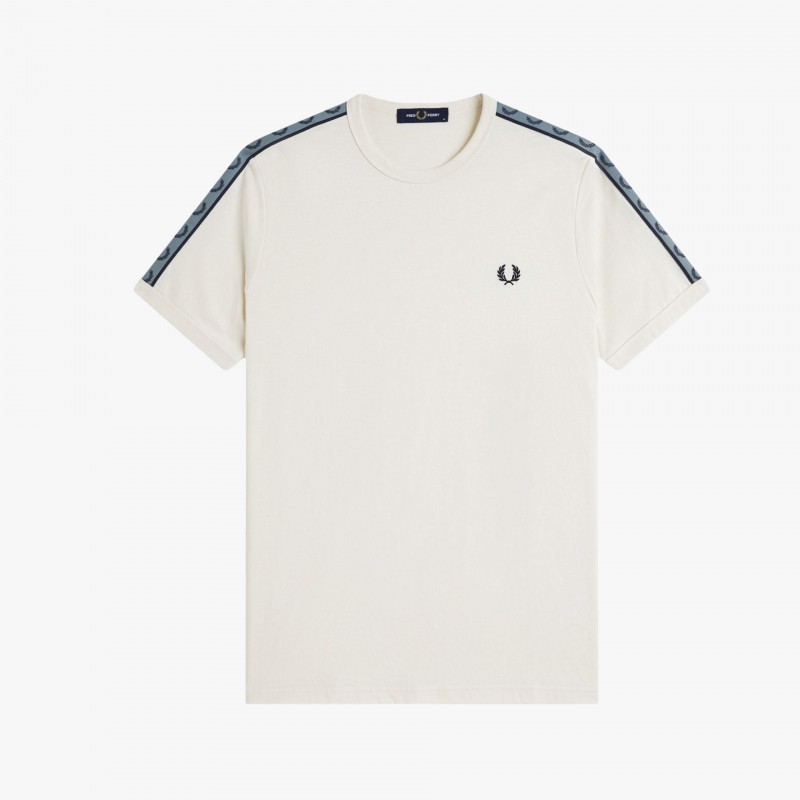 Fred Perry Contrast Tape Ringer - M4613 729 - Fuxia, Urban Tribes United