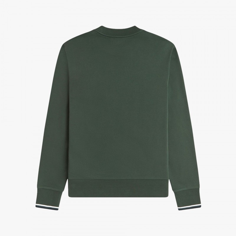 Fred Perry Crew Neck - M7535 53A - Fuxia, Urban Tribes United