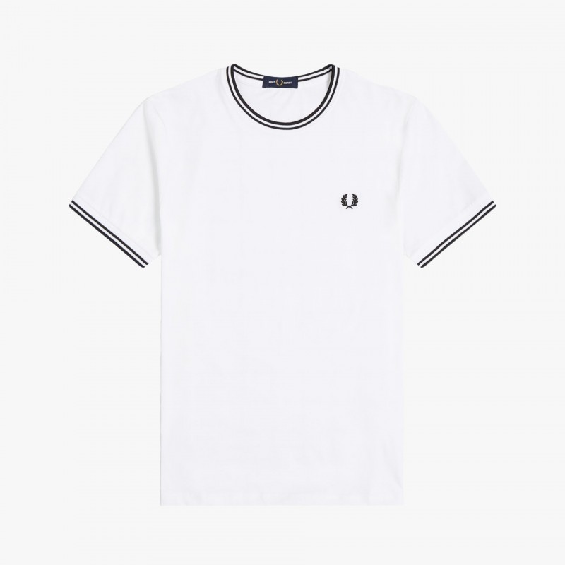 Fred Perry Twin Tipped - M1588 100 - Fuxia, Urban Tribes United