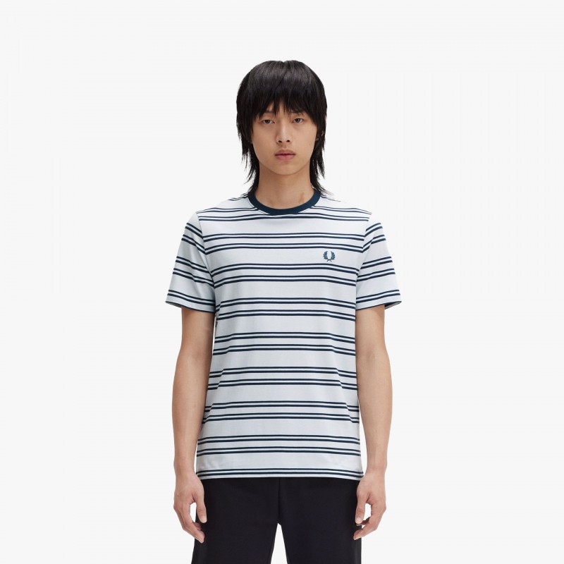 Fred Perry Contrast Tape Ringer Fred Perry Contrast Tape Ringer - M8566 W72 - Fuxia, Urban Tribes United