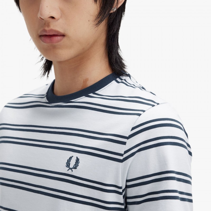 Fred Perry Contrast Tape Ringer Fred Perry Contrast Tape Ringer - M8566 W72 - Fuxia, Urban Tribes United