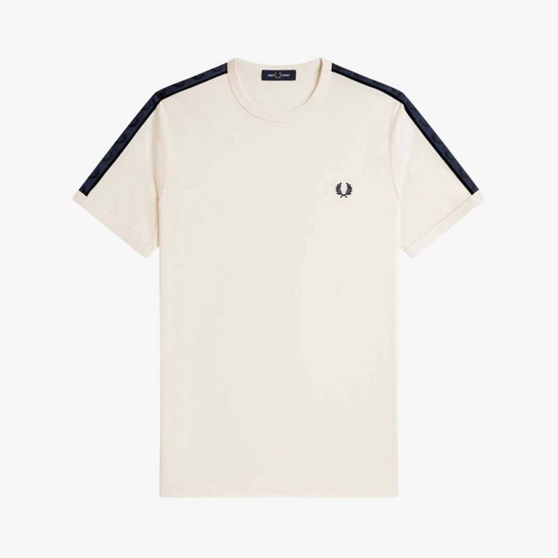 Fred Perry Contrast Tape Ringer Fred Perry Contrast Tape Ringer - M4613 Z06 - Fuxia, Urban Tribes United